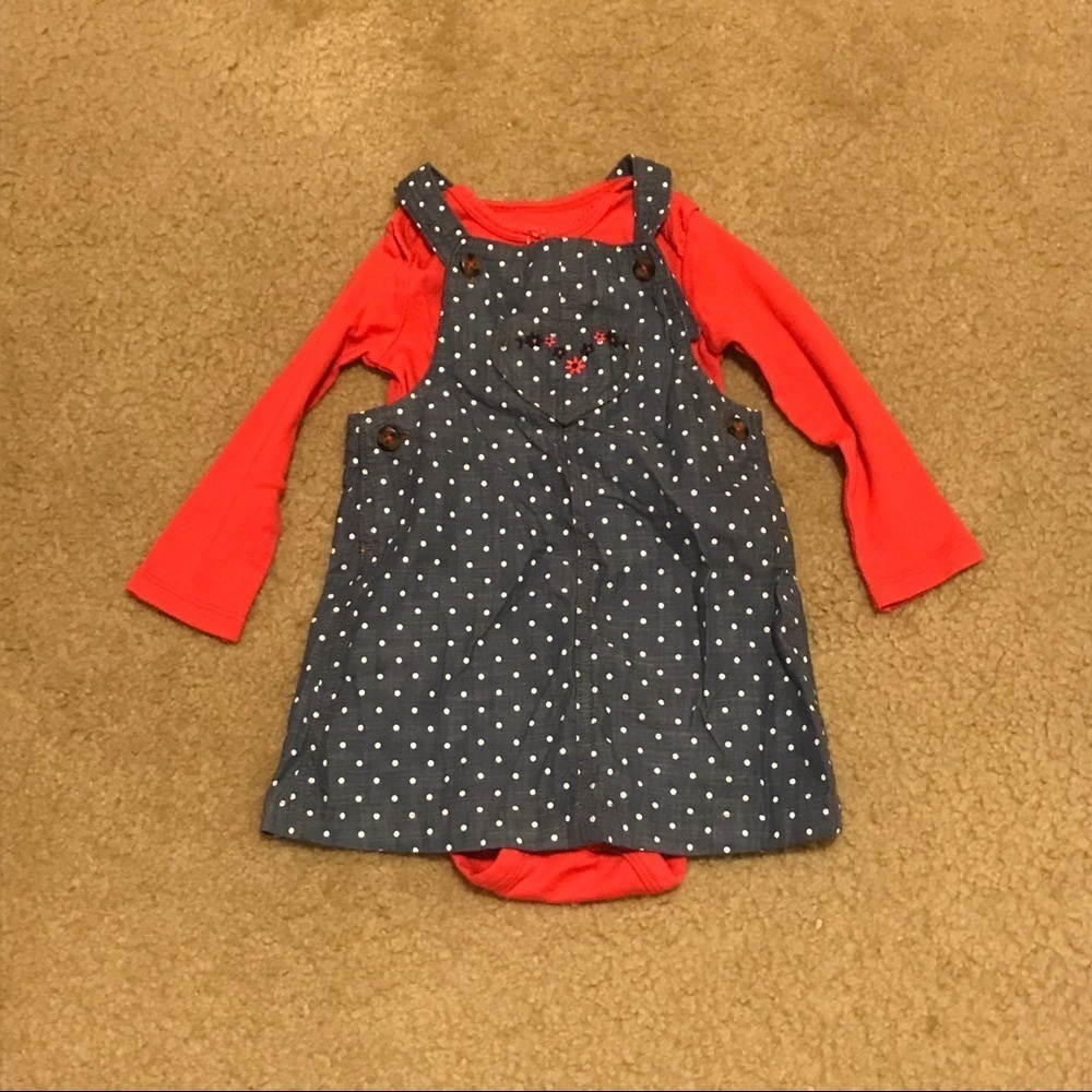 Carter’s 2-piece dress outfit size 18 months